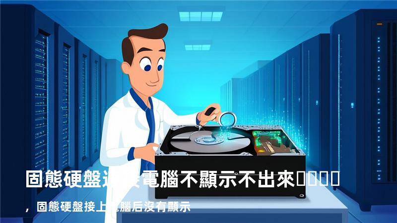 固態硬盤連接電腦不顯示不出來，固態硬盤接上電腦后沒有顯示